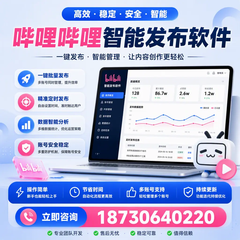 如何在 厦门 制定有效的哔哩哔哩智能发布策略